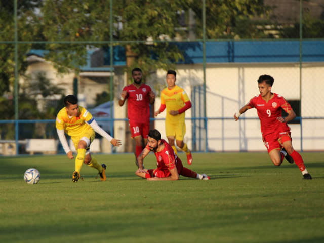Kết quả trận U23 Việt Nam đấu U23 Bahrain: Đình Trọng đá chính, tỉ số ra sao?