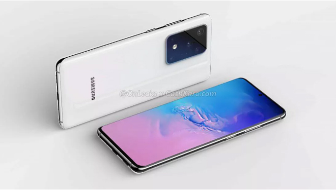 Ảnh concept Galaxy S11 (Galaxy S20+).