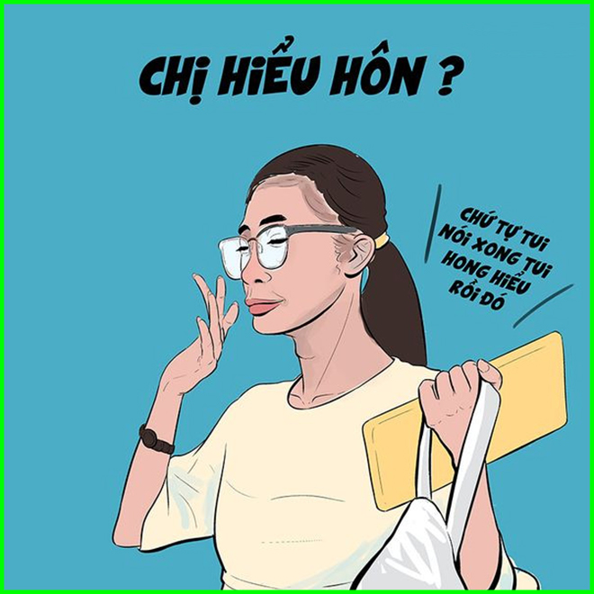 "Chị hiểu hôn" xuất phát từ một cuộc cãi vã và được&nbsp;dân mạng biến nó thành hot trend.