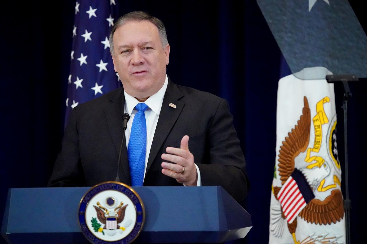 Ngoại trưởng Mỹ - ông Mike Pompeo nói việc tiêu diệt tướng Iran nhằm phá vỡ âm mưu của ông này nhằm vào người Mỹ (ảnh: BBC News)