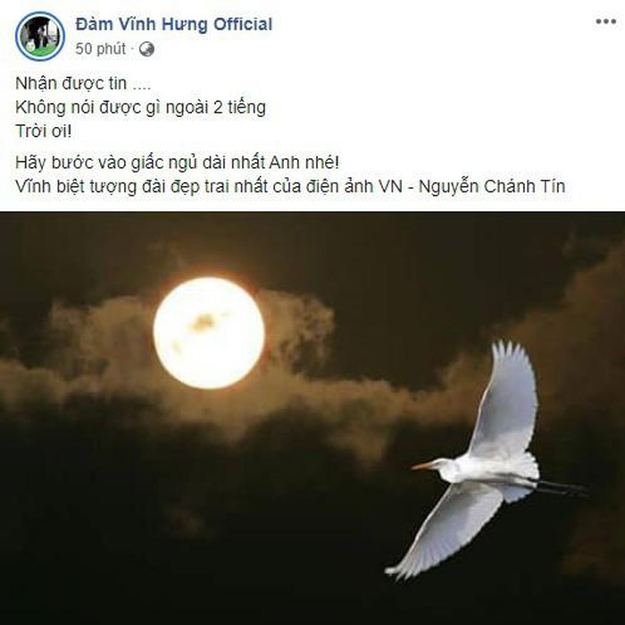 Đàm Vĩnh Hưng than "Trời ơi" khi hay tin dữ