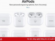 Công nghệ thông tin - Ngoài khắc tên, hộp sạc AirPods còn có thể khắc mặt cười, mặt mếu