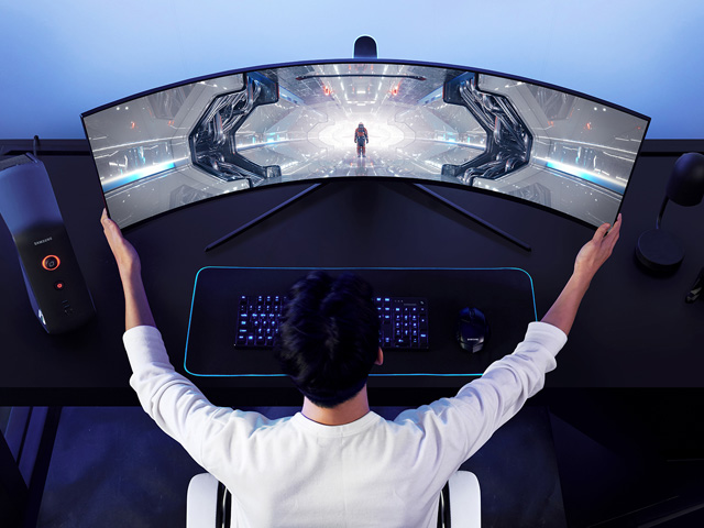 Samsung trình làng dòng màn hình chơi game Odyssey mới tại CES 2020