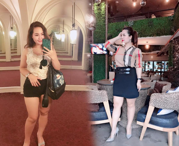 Thời điểm chị Trang tăng cân, lộ body kém thon gọn