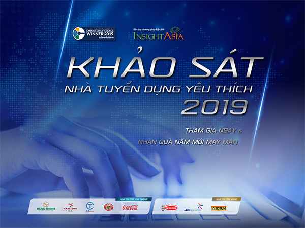 Ảnh chụp màn hình Khảo sát “Nhà tuyển dụng yêu thích 2019”