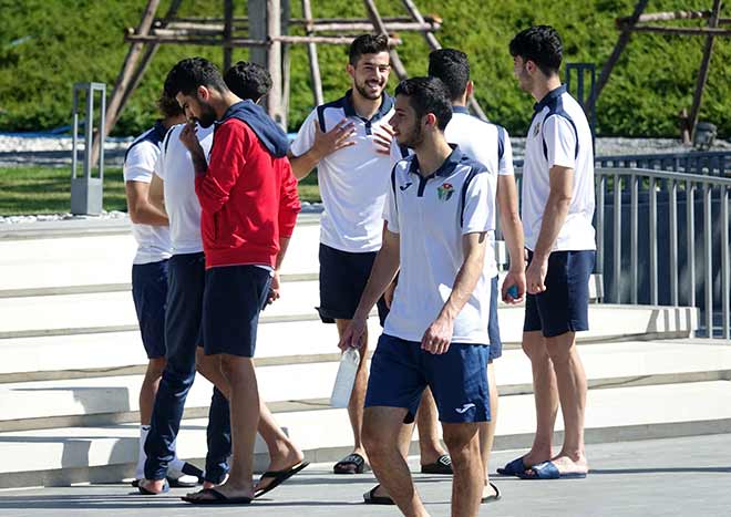 Trong khi ở phía đối diện, khách sạn Modena sẽ là nơi đóng quân của U23 Jordan (ảnh) và U23 UAE