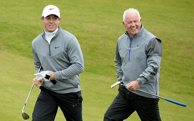 Rory McIlroy và cha, Gerry McIlroy