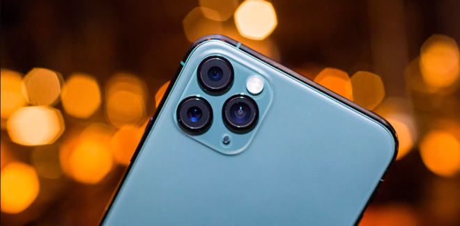 Cả iPhone 11 Pro và iPhone 11 Pro Max đều có cụm 3 camera sau.