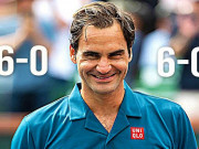 Thể thao - Federer khiến tay vợt top 10 muốn &quot;độn thổ&quot;: Thắng hủy diệt 6-0, 6-0