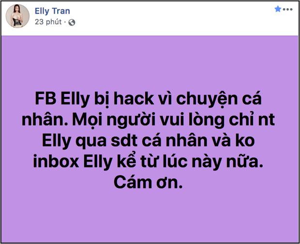 Dòng giải thích của Elly Trần