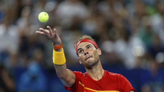 Nadal và ĐT Tây Ban Nha đã vào đến tứ kết ATP Cup