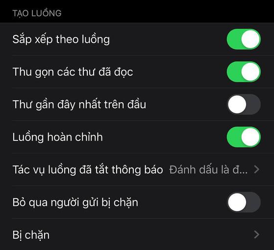 Chặn email rác trên iPhone, iPad. Ảnh: MINH HOÀNG