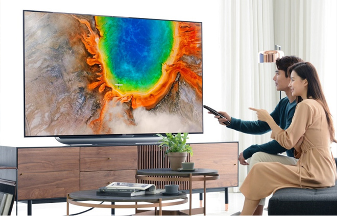 Ánh sáng phát ra từ TV OLED gần với ánh sáng tự nhiên.