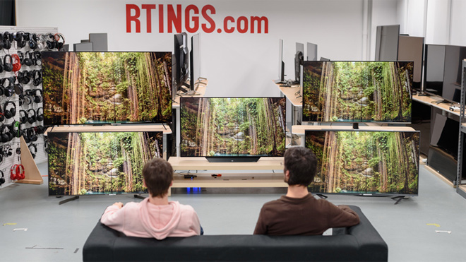 Mẫu&nbsp;OLED B9 (giữa)&nbsp;là TV 4K tốt nhất thế giới do Rtings bình chọn.