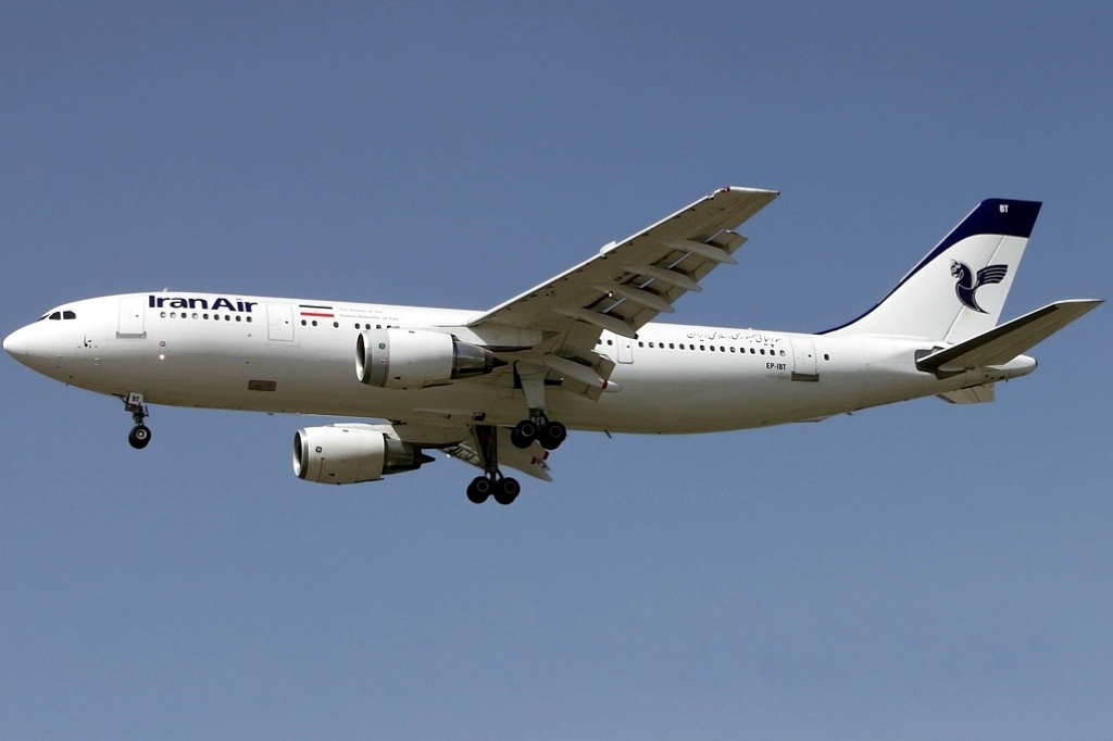 Chiếc máy bay chở khách Airbus A300, số hiệu IR655 xấu số của Iran (ảnh: Iranchamber)