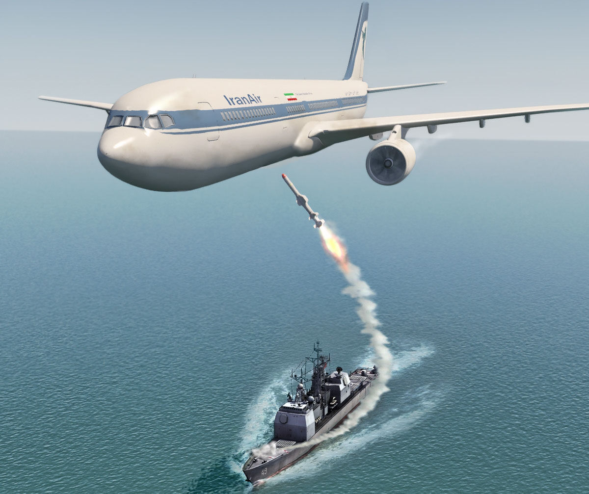 Sai lầm tai hại đã khiến Mỹ nã tên lửa vào máy bay dân sự của Iran (ảnh: Reddit.com)