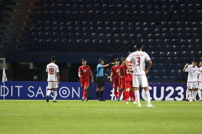 Trực tiếp bóng đá U23 Việt Nam - U23 UAE: Nghẹt thở những phút cuối (Hết giờ) - 6