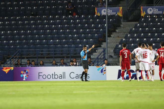 Trực tiếp bóng đá U23 Việt Nam - U23 UAE: Nghẹt thở những phút cuối (Hết giờ) - 7