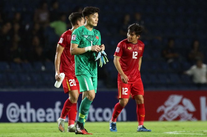 U23 Việt Nam hòa U23 UAE nghẹt thở, Bùi Tiến Dũng động viên đồng đội - 12