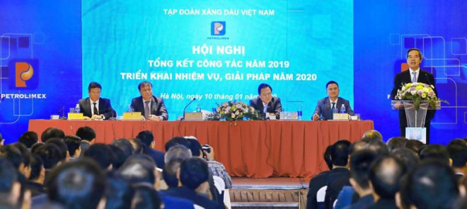Ông Nguyễn Văn Bình, Trưởng Ban Kinh tế Trung ương, phát biểu tại hội nghị. Ảnh: QUỐC TRUNG