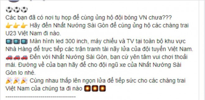 Vì lo sợ mất khách, nên nhiều quán nhậu tại TP.HCM tung chiêu giữ khách bằng cách cử đội ngũ xe để chở khách về nhà hoặc tặng tiền để khách đi xe ôm và taxi sau khi nhậu. Ảnh chụp màn hình