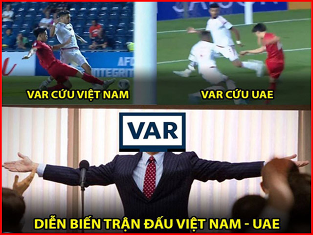 VAR hóa ”người hùng” khiến U23 Việt Nam chia điểm cùng U23 UAE