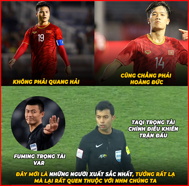 Trọng tài vẫn xuất sắc nhất ở trận đấu giữa U23 Việt Nam và U23 UAE.