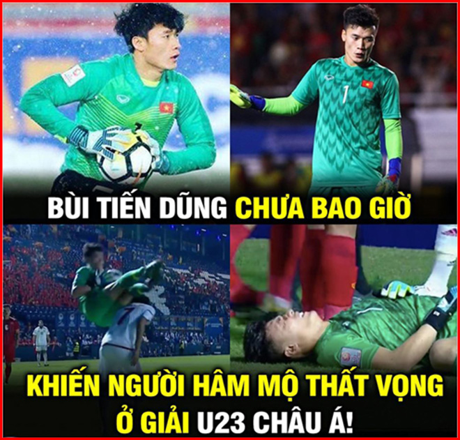 Bùi Tiến Dũng trở lại thể hiện phong độ cao tại giải U23 châu Á.