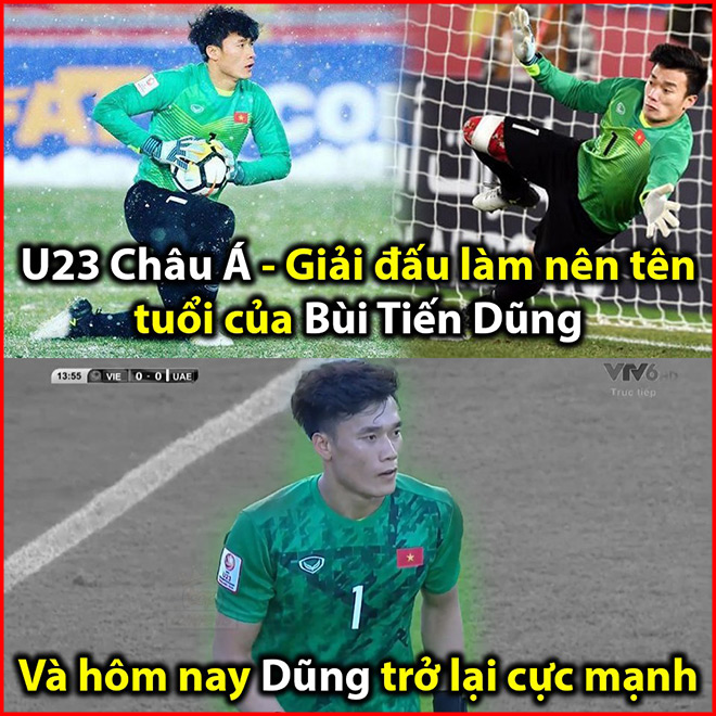 Bùi Tiến Dũng dường như có duyên với VCK U23 châu Á.