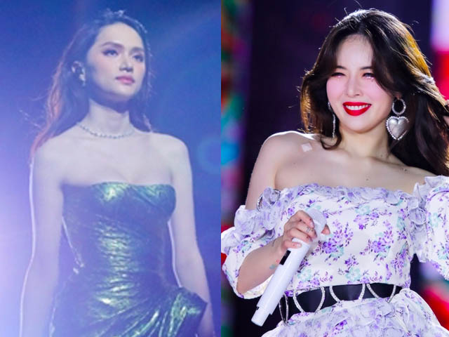 Hoa hậu Hương Giang hút mọi chú ý, gợi cảm chẳng kém biểu tượng sexy xứ Hàn