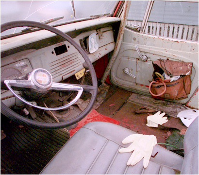 Nhiều bằng chứng về các vụ giết người đã được tìm thấy trên xe của Wayne