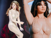 Thời trang - Selena Gomez khoe dáng trong trang phục mong manh