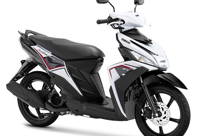 Màu sắc mới của Yamaha Mio M3, màu Bạc mờ