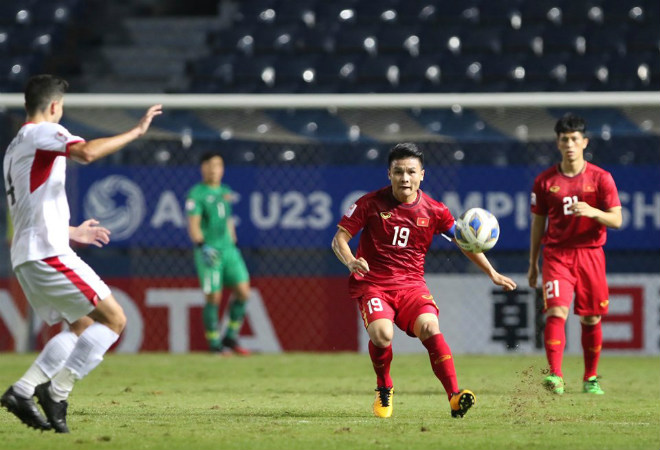 Quang Hải gặp nhiều khó khăn trước U23 Jordan