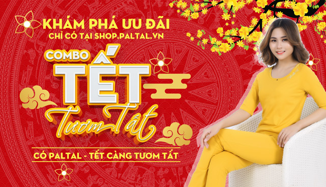 Tết tươm tất cùng thời trang mặc nhà cao cấp Paltal - 1