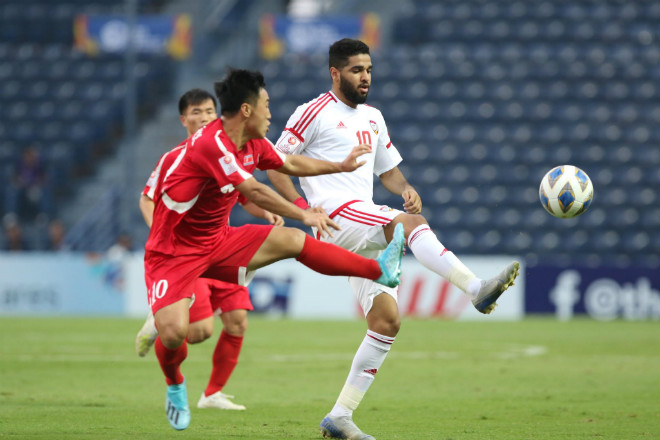U23 UAE đánh bại U23 Triều Tiên