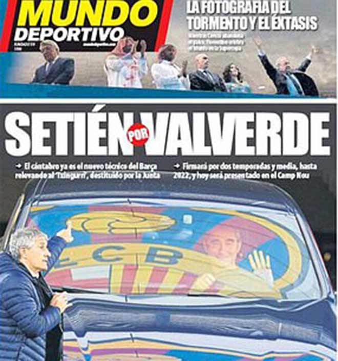 Mundo Deportivo tiết lộ HLV Valverde chỉ biết mình bị sa thải từ cuộc gọi của người đại diện