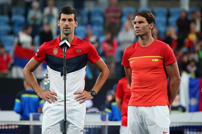 Djokovic và ĐT Serbia gieo sầu cho Nadal cùng ĐT Tây Ban Nha ở chung kết ATP Cup 2020