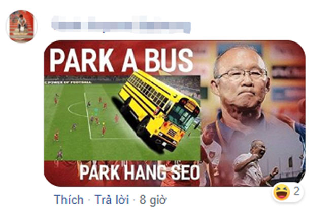 Fan Thái mỉa mai chiến thuật "dựng xe bus" của thầy Park