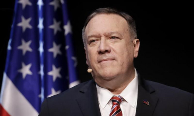 Ngoại trưởng Mỹ Mike Pompeo. Ảnh: THE GUARDIAN