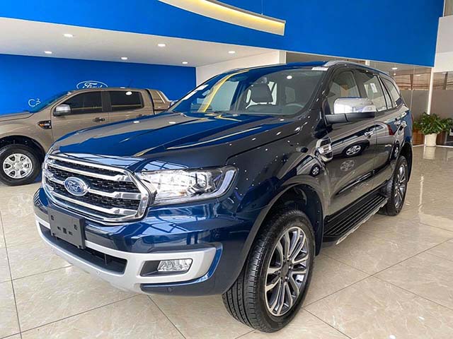 Ford bổ xung màu sắc mới cho dòng xe Everest tại thị trường Việt