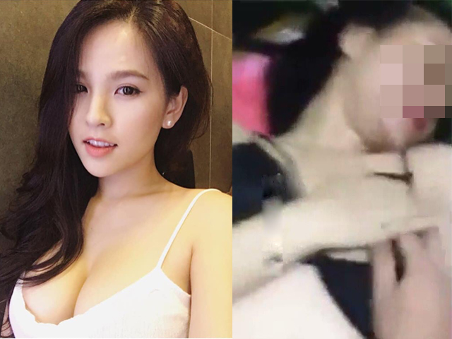 Hình ảnh cô gái trong "clip nóng" được dân mạng suy đoán có nhiều nét tương đồng với Phi Huyền Trang.