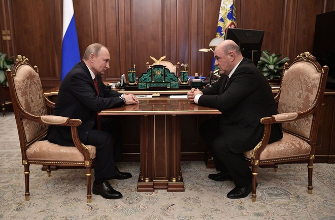 Ông Putin đề cử Mikhail Mishustin, Cục trưởng Cục Thuế Liên bang Nga, làm tân Thủ tướng.