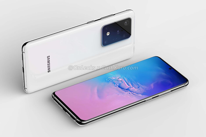 Ảnh concept Galaxy S20 Ultra.