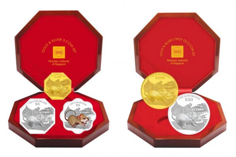Đồng tiền in hình con chuột là món quà lì xì được nhiều người lựa chọn trên khắp các nước châu Á (nguồn: Straitstimes)