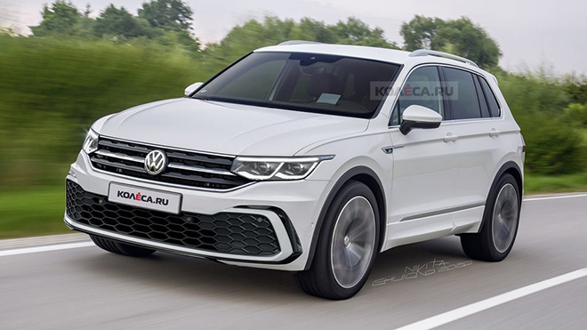 Volkswagen Tiguan 2020 đang quay quảng cáo, dự kiến ra mắt vào tháng 3 tới - 1