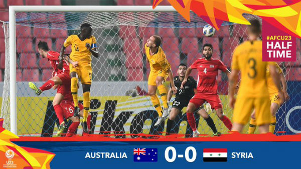 Trực tiếp bóng đá U23 Australia - U23 Syria: Nỗ lực bảo toàn tỷ số (Hết giờ) - 2