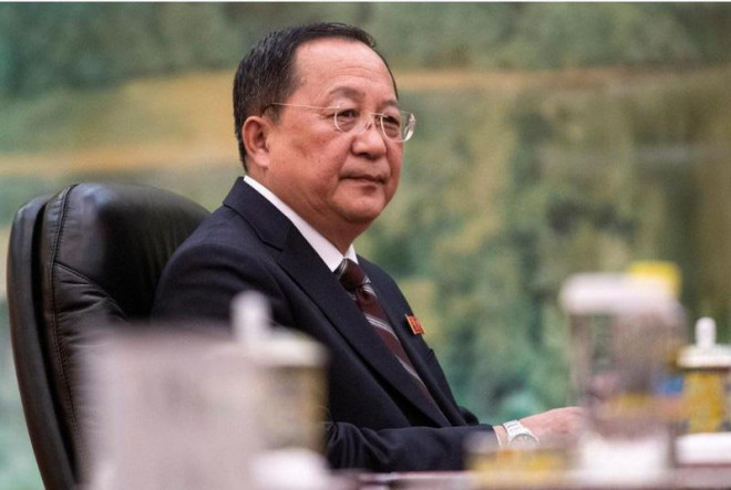Bộ trưởng Ngoại giao Triều Tiên Ri Yong-ho được cho là đã bị thay thế. Ảnh: Reuters