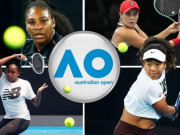 Thể thao - Lịch thi đấu tennis giải Australian Open 2020 - đơn nữ