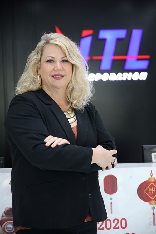 Bà Amanda Rasmussen - Giám đốc Vận hành Tập đoàn ITL, Chủ tịch AmCham TP.HCM.